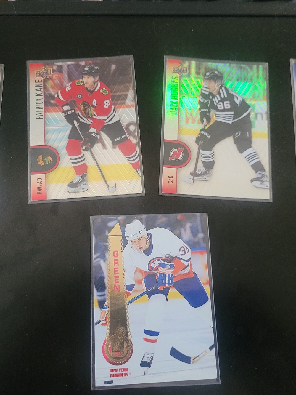 Genuine Merchandise Hockey Card Lot - Red, Black, White